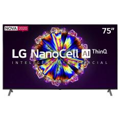 Imagem de Smart TV Nano Cristal 75" LG ThinQ AI 4K HDR 75NANO90SNA