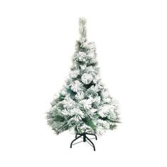 Imagem de Árvore De Natal Luxo Pinheiro Com Neve Nevada Cactos 1,20m - TAIRA HOM