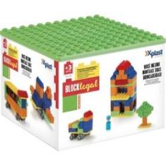 Blocos De Montar Infantil Brinquedo Educativo 96 Peças - Casa Mix