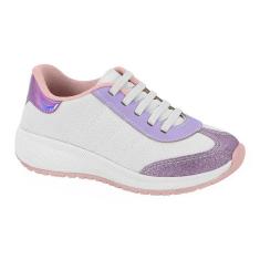 Imagem de Tenis Menina Molekinha Juvenil Napa 2559.107 Cadarços-Feminino