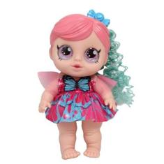 Imagem de Boneca Rainbow Surprise Cabelo Rosa Acessórios 2710 Cotiplás