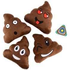 Imagem de Almofada Zoombie Poop de 5 polegadas de pelúcia e borracha Vortex — pacote com 12 — lembrancinhas de festa