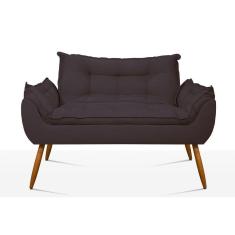 Imagem de Namoradeira Opala Sofá Confortável ? Balaqui Decor Cor:cinza