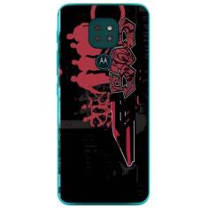 Imagem de Capa Adesivo Skin055 Verso Para Motorola Moto G9 Play 2020 - Kawaskin