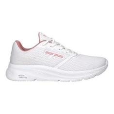 Imagem de Tênis Esportivo Feminino Branco: Perfeito para Academia, Caminhada, Corrida e Uso Casual