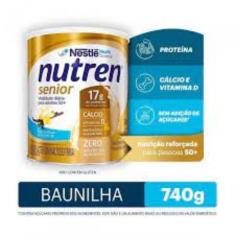 Imagem de Suplemento Alimentar Nutren Senior Baunilha 740g Nutren 740g - nestle,