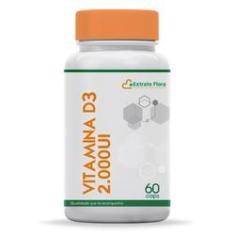 Imagem de Vitamina D3 2.000UI 60 Cápsulas