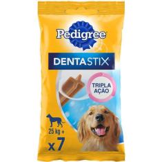 Imagem de Petisco Pedigree Dentastix Cuidado Oral Para Cães Adultos Raças Grandes - 7 Unidades