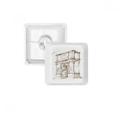 Imagem de Arch of Constantine Rome Constantine teclado mecânico PBT kit de atualização para jogos