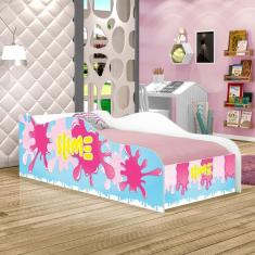 Imagem de Cama Fun Slime Menina Solteiro Com Colchão