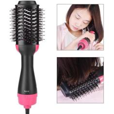 Imagem de Escova Secadora Modeladora 3 em 1 Seca Alisa Modela 127V NV - UNE, 110