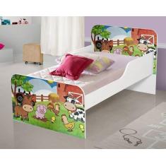 Imagem de Cama Infantil Meninos - Fazendinha com colchão - DULLAR Móveis