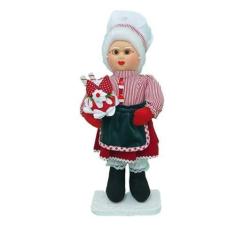 Imagem de Boneca de Natal Mamãe Noel Confeiteira Natalina 50cm - Gici Christmas