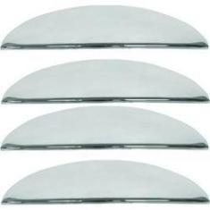 Imagem de Aplique Cromado Maçaneta Corsa 02/ Meriva 03/ - 4 Portas - Shekparts