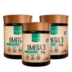 Imagem de 3X Ômega 3 Ifos Vitamina E Epa 840 E Dha 521 120 Caps Nutrify Sem Sabor