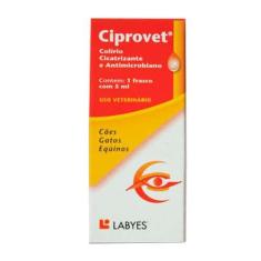 Imagem de Ciprovet 5ml Labyes Colírio Cães Gatos Equinos