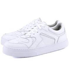 Imagem de Tênis Casual Mr. Gutt De Couro Branco-Feminino