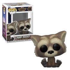 Imagem de Funko Pop! Marvel Guardiões da Galáxia 3 Baby Rocket 1208