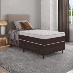 Imagem de Cama Box Solteiro Molas Ensacadas Individualmente Euro 88x188 Karina Umaflex