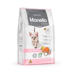 Imagem de Ração Monello Para Gatos Filhotes Sabor Salmão E Frango - 15Kg
