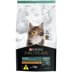 Imagem de Ração Seca Nestlé Purina Pro Plan Frango para Gatos Filhotes - 7,5 Kg
