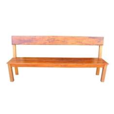 Imagem de Banco Jardim Em Madeira De Demolição - Cód 1291