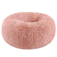 Imagem de KAIJIE Cama ortopédica para cães, confortável, cama redonda para cães e filhotes, ultra macia, lavável, para cães e gatos, diâmetro de 80 cm