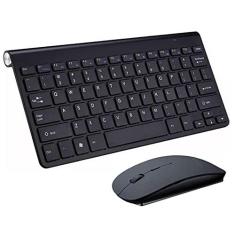 Imagem de Acessórios dos componentes Computador de mesa externo USB USB Mini-mouse de teclado sem fio universal, Estilo: Conjunto de teclado e mouse