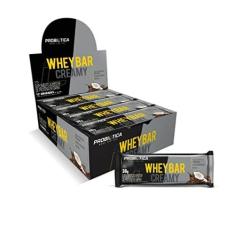 Imagem de Probiótica Whey Bar Creamy Probiotica - Sabor: Coco 12 Unidades