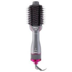 Imagem de Escova Secadora Philco Advance PES25SR com Cabo Giratório Bivolt 1300W - Cinza e Rosa