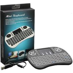 Imagem de Mini Teclado Wireless Keyboard Mouse - Preto