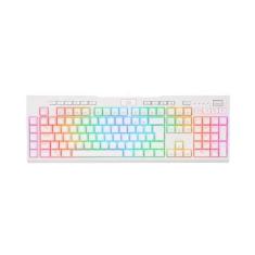Imagem de TECLADO OPTICO GAMER BRAHMA PRO RGB BRANCO SWITCH MARROM