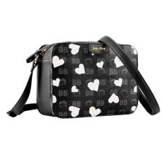 Imagem de Bolsa Transversal BETTY BOOP Semax BP2901 Preto e Branco-Unissex