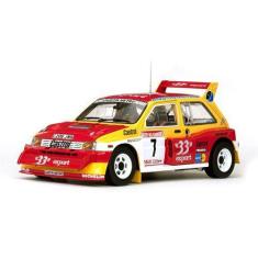 Imagem de Miniatura Sun Star MG Metro 6R4 7 D.Aurio 1986 1/18 Metal, Amarelo, Ve