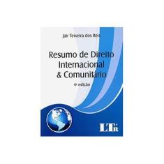 Imagem de Resumo de Direito Internacional & Comunitário - Capa Comum - 9788536182988