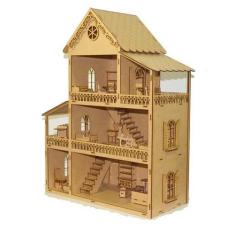 Imagem de Casinha Boneca Polly Com Mini Moveis - Cutmania