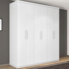 Imagem de Roupeiro Casal Turquia Seis Portas Branco