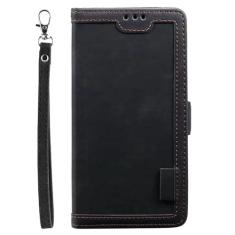 Imagem de MVVKKY Capa carteira para iPhone 14 Pro 14 Plus 14 Pro Max Capa flip de couro fosco para iPhone 14 13 12 11 Pro X XR XS MAX 6 7 8 Plus, preta, para iPhone 14 Pro Max