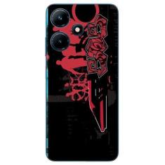 Imagem de Capa Adesivo Skin055 Verso Para Infinix Hot 30I Nfc (X669d) - Kawaskin