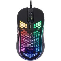 Imagem de Mouse Gaming com Fio Sate King Fight RGB A-GM08 Black - Kingston