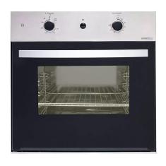 Imagem de Forno de Embutir a Gás Nardelli 57 Litros Preto/Inox G57 - 220 Volts