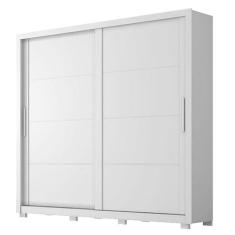 Imagem de Guarda Roupa Casal Premier Branco - Zanzini