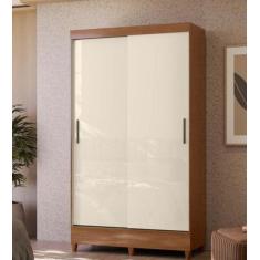 Imagem de Guarda Roupa 1,06 m 2 Portas Correr com Pés  Santos Andira Fit  Jequit