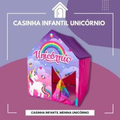 Imagem de Barraca Cabana Menina Unicórnio Criança Diversão Portátil - Outfiter E