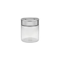 Imagem de Pote de Vidro Tramontina Purezza com Tampa de Aço Inox 10 cm 0,7 L