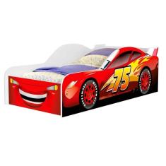 Imagem de Cama Infantil / Cama Carro Juvenil Vermelho / Mini Cama Carro