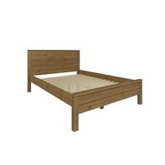 Imagem de Cama de Casal Madma em Madeira Taeda - Garapa