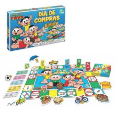 Imagem de Jogo Tabuleiro Infantil Turma Da Mônica Dia Compras Nig