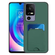 Imagem de Covthch TCL 40 X 5G Capa compatível com TCL 40 XE 5G Capa de telefone TCL 40 X T609M Capa TCL 40 XE T609DL [Capa carteira 2 em 1 com suporte de cartão de crédito proteção borracha de silicone fina] -