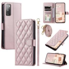 Imagem de Furiet Capa carteira para Samsung Galaxy S20 FE 5G 6,5 polegadas, alça de ombro, bolsa com vários compartimentos para cartões, capa de telefone com suporte de poliuretano para S 20 EF UW 2022 S20FE5G